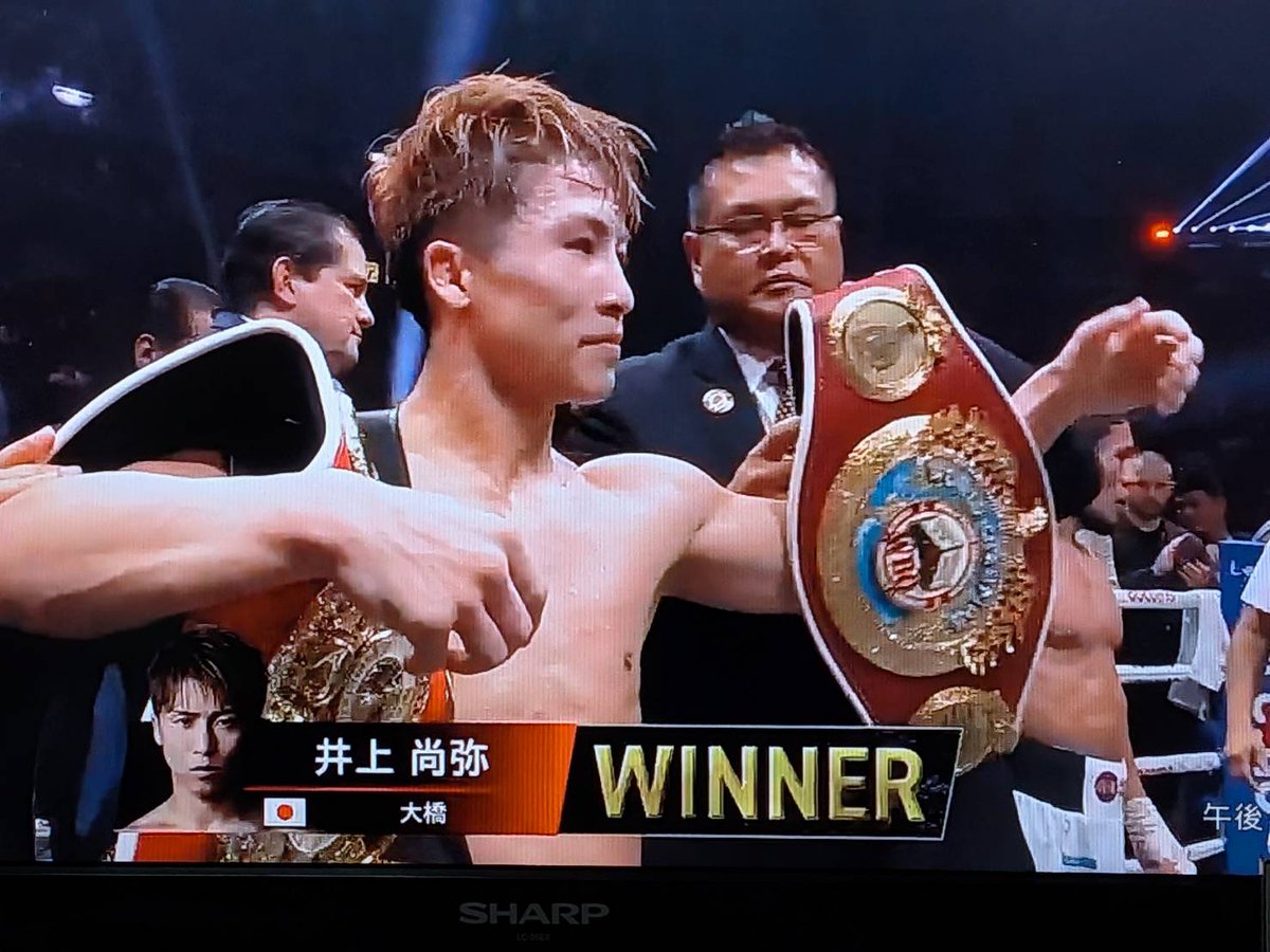sorapyonpyon's tweet image. 国宝🥹

#井上尚弥vsアフマダリエフ 
#井上尚弥戦