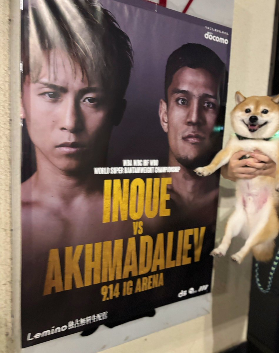 note_sho's tweet image. 井上尚弥選手勝利！！！
#井上尚弥vsアフマダリエフ
#LeminoBOXING