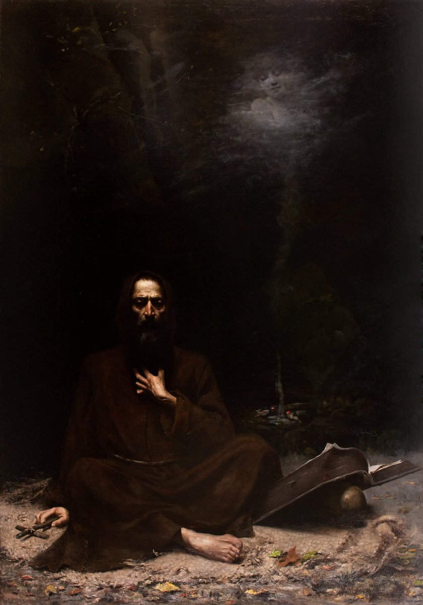 Temptation of St Anthony, 1886
By Lucjan Wędrychowski