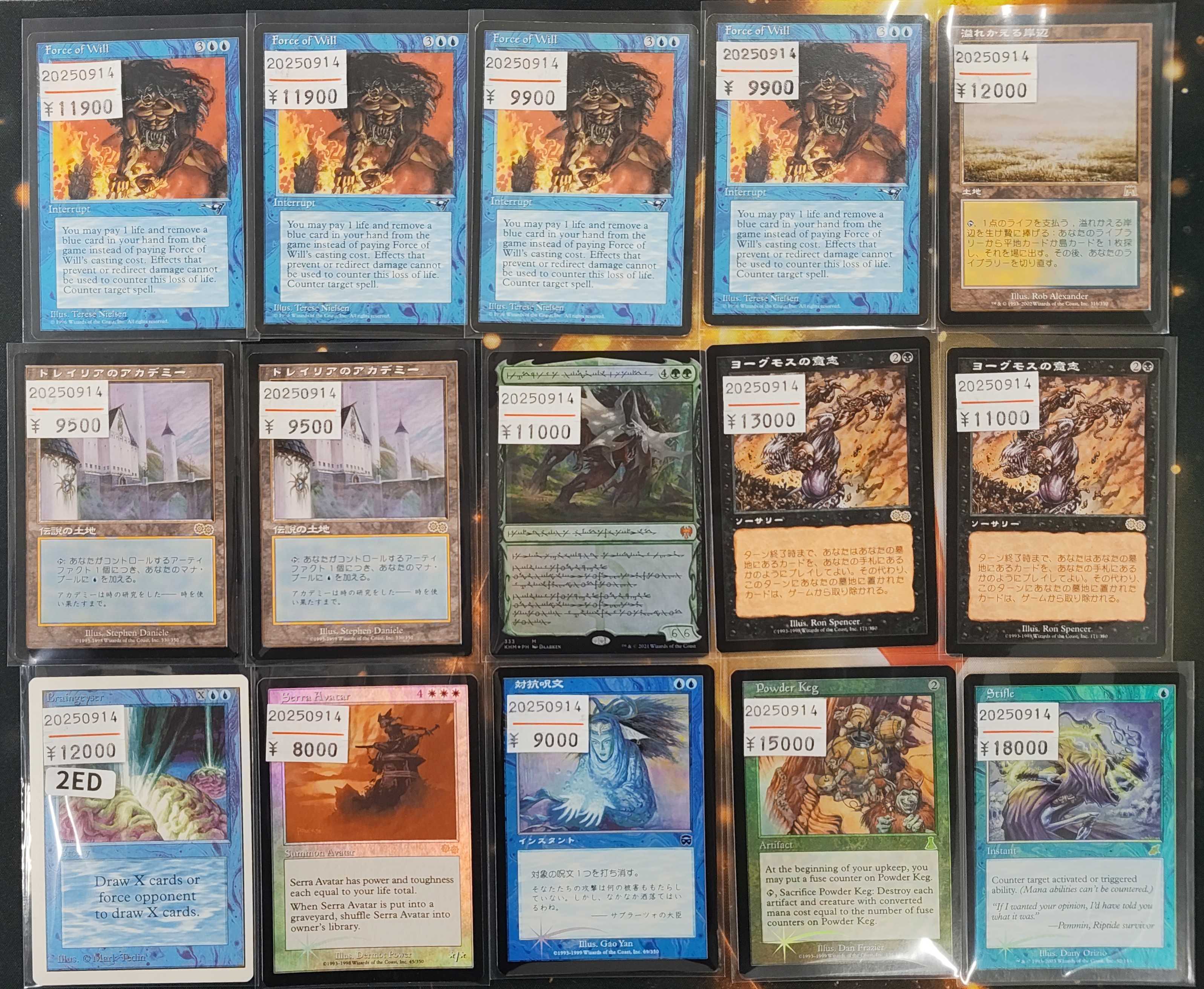 MTGカードセット＋オマケ付き F0085.jpg