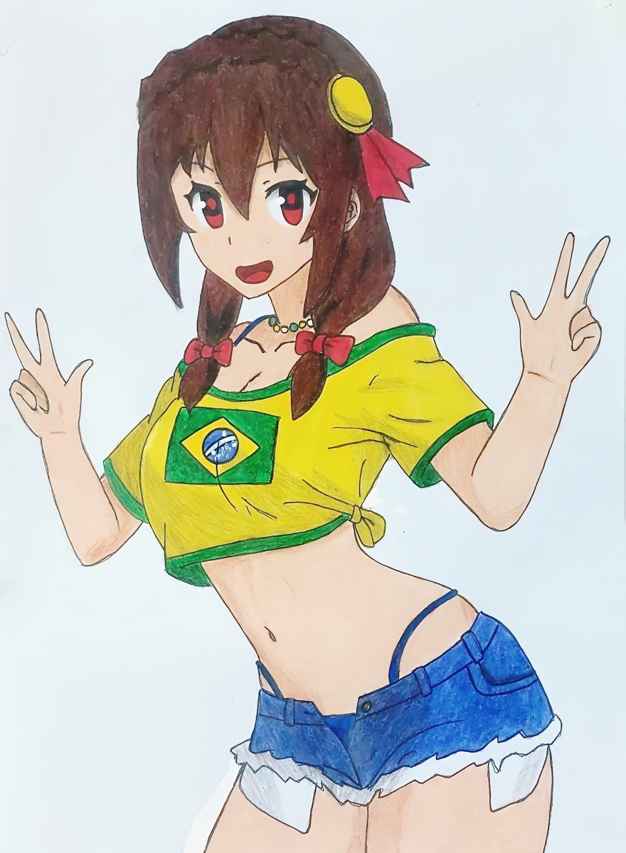 Brazilian Yunyun

#fanart #konosuba #yunyun
