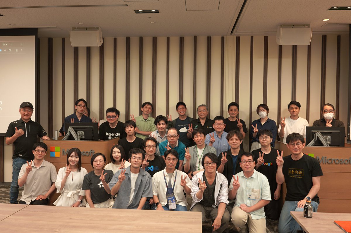 vscodejp's tweet image. 本日はVS Code Dev Days Tokyoにご参加いただきありがとうございました！
#VSCodeJP #GitHubDockyard
