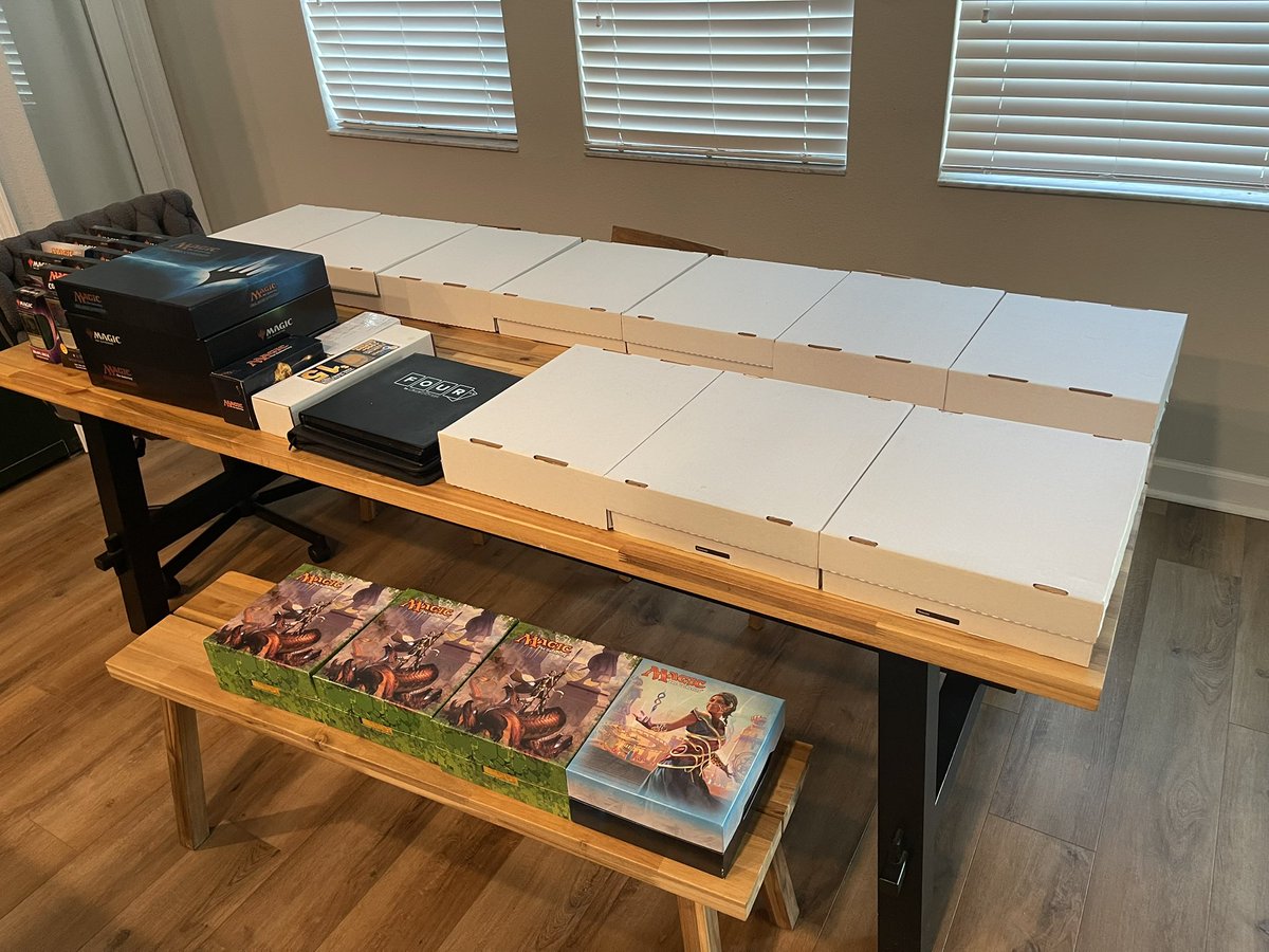 Bittersweet day today… selling the MTG collection. It’s been 6+ years of not playing at all and Lorcana is what I have been all in on. 

I figured I better sell it now since the value just seems to keep dropping with all these reprints and new power creep sets