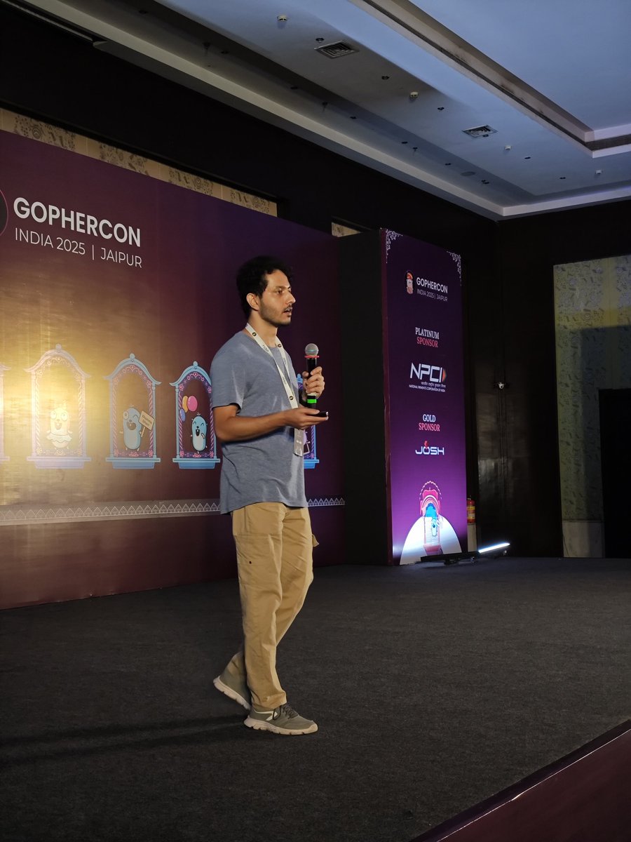 GopherConIndia's tweet image. Big ideas, bite-sized talks. That’s the magic of Flash Talks!

#FlashTalks #GCI25