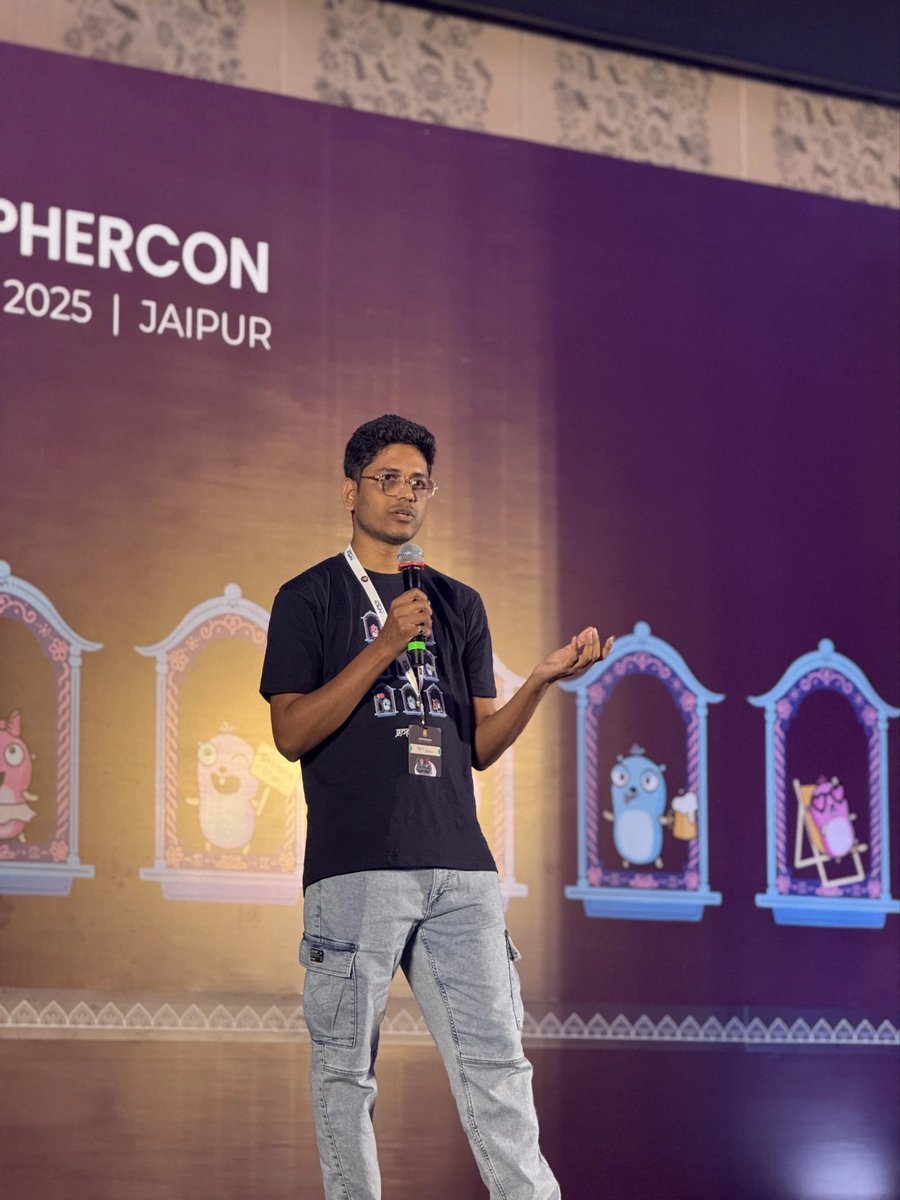 GopherConIndia's tweet image. Big ideas, bite-sized talks. That’s the magic of Flash Talks!

#FlashTalks #GCI25