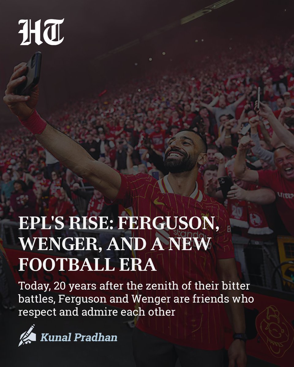 Hindustan Times (@httweets) on Twitter photo "A bit of luck, flashes of genius – and the magic of Alex Ferguson and Arsene Wenger – turned a woebegone tournament into the most-watched league in the world," writes <a href="/_kunal_pradhan/">Kunal Pradhan</a> ✍️
Read how the Premier League rose from obscurity to become the world’s most-watched football "A bit of luck, flashes of genius – and the magic of Alex Ferguson and Arsene Wenger – turned a woebegone tournament into the most-watched league in the world," writes <a href="/_kunal_pradhan/">Kunal Pradhan</a> ✍️
Read how the Premier League rose from obscurity to become the world’s most-watched football