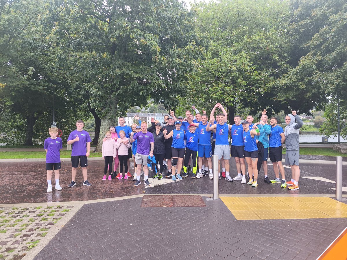 recoverycork's tweet photo. Another successful Leeside Recovery Run

A huge turn out even though the weather conditions were not great but everyone crossed the line

#recovery #run #community 
@amyroche36 @cldatf @HSESouthWest @HSE_SI @drugsdotie @IreRecoveryAcad @ConnectRecov101 https://t.co/Kw28oXL4RT