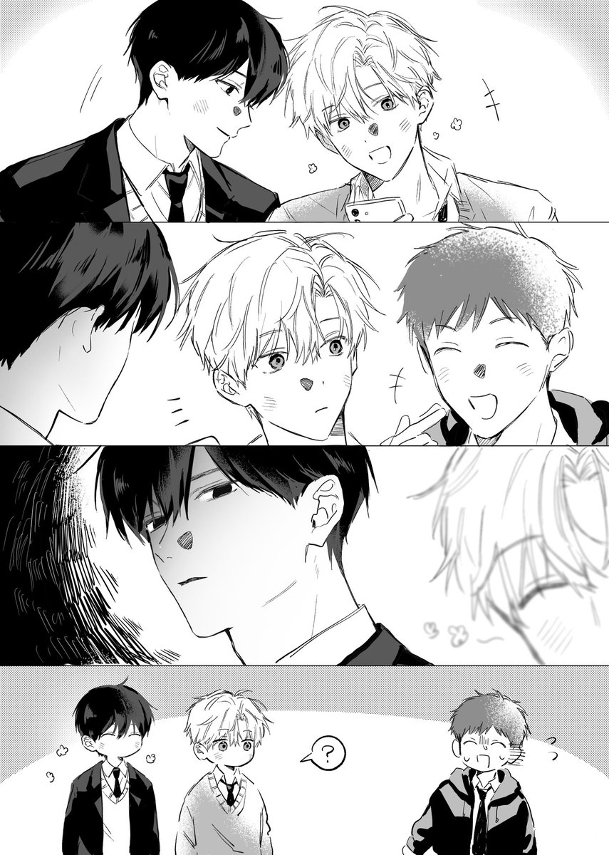 huhuhu7214's tweet image. 牽制
#創作BL #bl