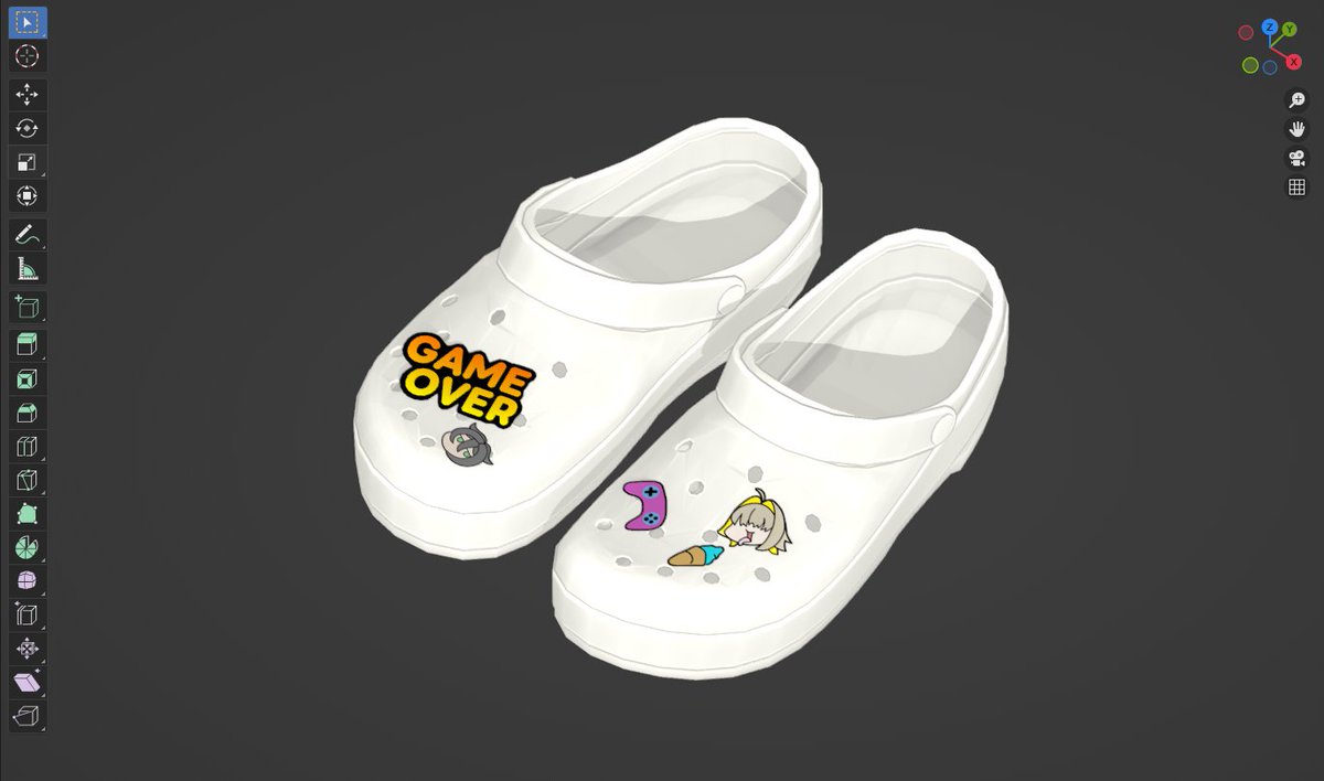 今日の進捗
#NIKKE #エレグ #Elegg #b3d