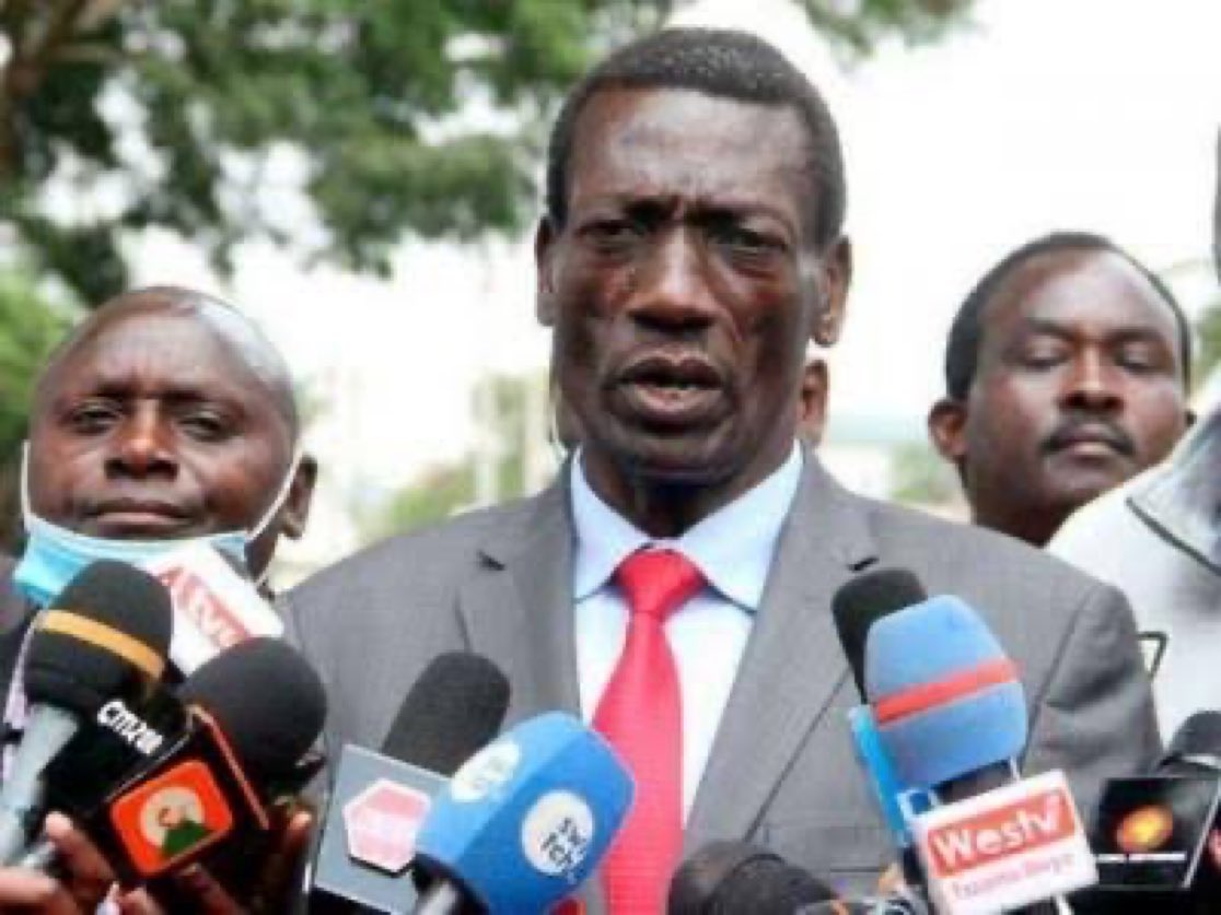 KNUT Secretary General is called Collins Oyuu; a brethren from the lakeside. It all makes sense now.
