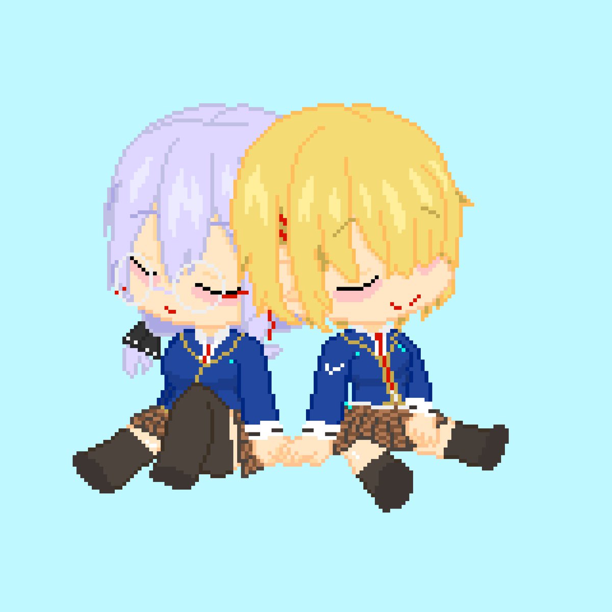 鍵島に出す（予定）最後のアクキーイラスト！

#ヘブバン #hvbnFA