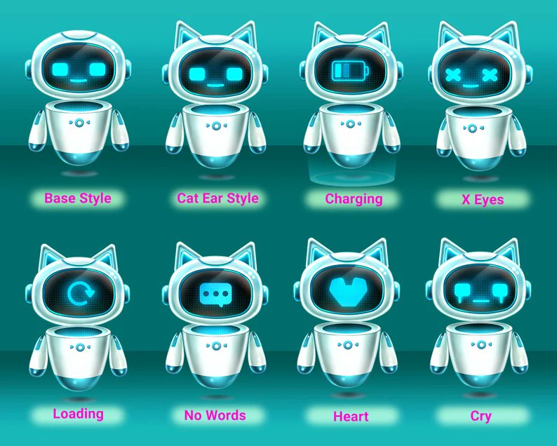 SyntaxFoxLabs's tweet image. Thinking about adding this little robot as a companion on your chatgpt chats, what do you think? :) It&apos;s pretty cute. I just need to reach out to the rigger who made it.

#chatgpt #chatgpt账号 #chatgptで生成 #aicompanion #openai