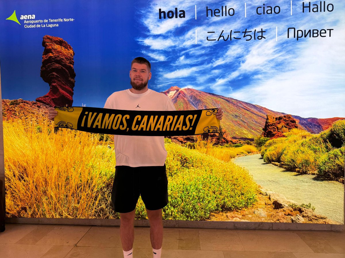 🙌  Miren a quién tenemos ya por aquí... 🤩

👋 ¡Bienvenido a tu nueva casa, <a href="/giedraitis31/">Rokas Giedraitis</a>!

🇱🇹 Sveiki atvykę! #WelcomeRokas

💛🖤 #VamosCanarias #VamosAHacerRuido