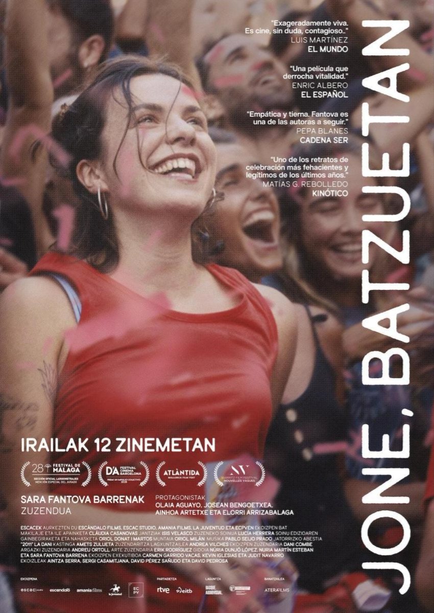 Sara Fantovaren film hau ikusi behar duzue, belaunaldi baten etretratu ikaragarri ederra, harrigarriki aktuala, samurra eta ongi filmatua. Benetako zinema ❤️