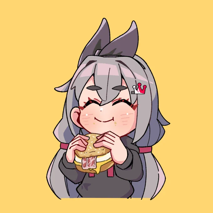 #リオナート 月見食べたい 透過ぶら下げ