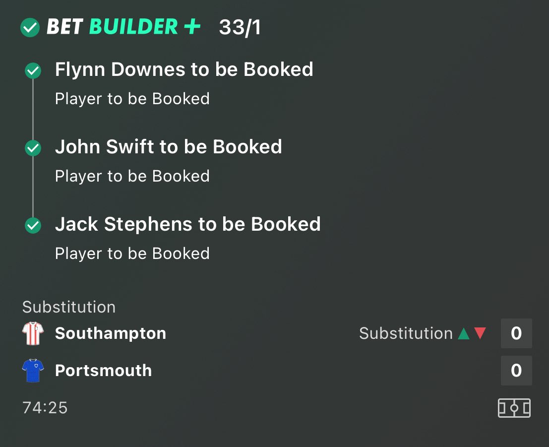thecardstipster's tweet image. OH MY WE HAVE A 33/1 WINNER AS WELL! 🟨🟥
Wowwww what a start to Super Sunday 🤩
LIGHT THAT LIKE UP PLEASE 👍
Any Slips Below 👇