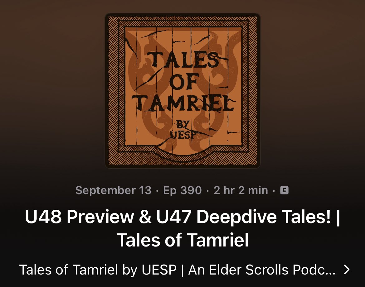 Sunday morning listening just got better with the newest episode of the podcast available on your podcatcher of choice!