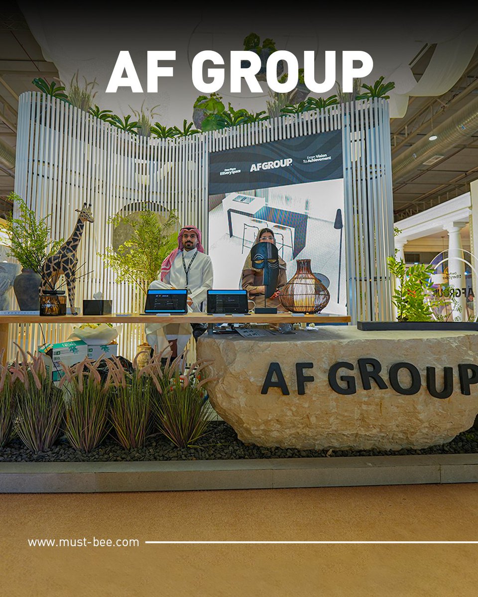 mustbeesa's tweet photo. The @AFgroupSA booth, designed and executed by our team at hashtag#MustBee, was recognized as the best stand at @indexsaudiexpo

🔗 https://t.co/4qinJxOFYI

#MustBee #INDEXSaudi #BoothDesign #ExhibitionDesign #AFGroup https://t.co/dL8zDAKvMy