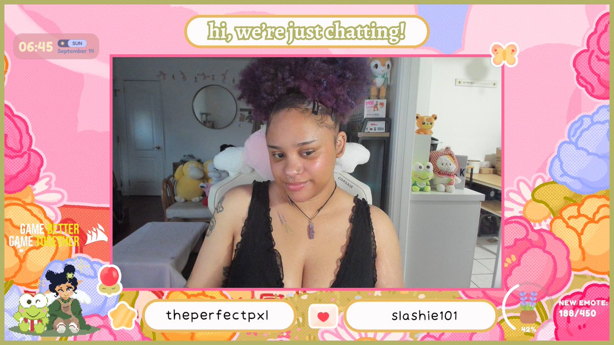 chichisribbons's tweet photo. 🦌💗 mint-a-thon day six! care for some cozy, fresh stardew valley? let's reach our next milestone together with a longer stream today!~

⇢ twitch: hummingmints
⇢ tiktok: hummingmintstv https://t.co/lbOyIP9C0X