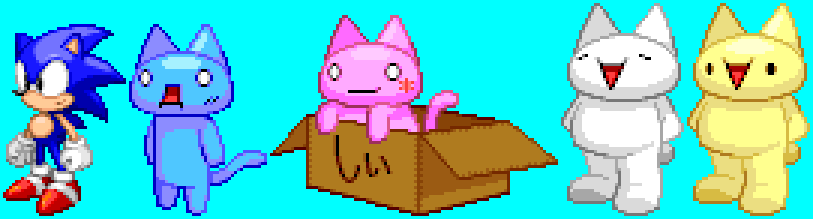 LTwopin's tweet image. sonic robo blast 2channel #sonicroboblast2 #SRB2 #2ちゃんねる #2channel #ギコ猫 #しい #モナー #モララー #LNLArt