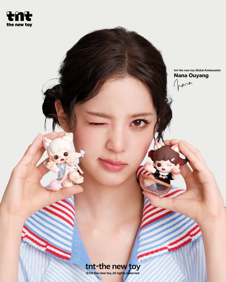 ✨ ラベルなんていらない。限界もない。✨
欧陽娜娜 × tnt が無限の個性を祝福！🌈
一つひとつのひねりや変化が、すべて自己表現のかたち。💖
個性と tnt コレクティブルが出会うと、楽しさとクリエイティビティの火花が止まらない！⚡

#tnt #TheNewToy #GlobalAmbassador #nanaouyang