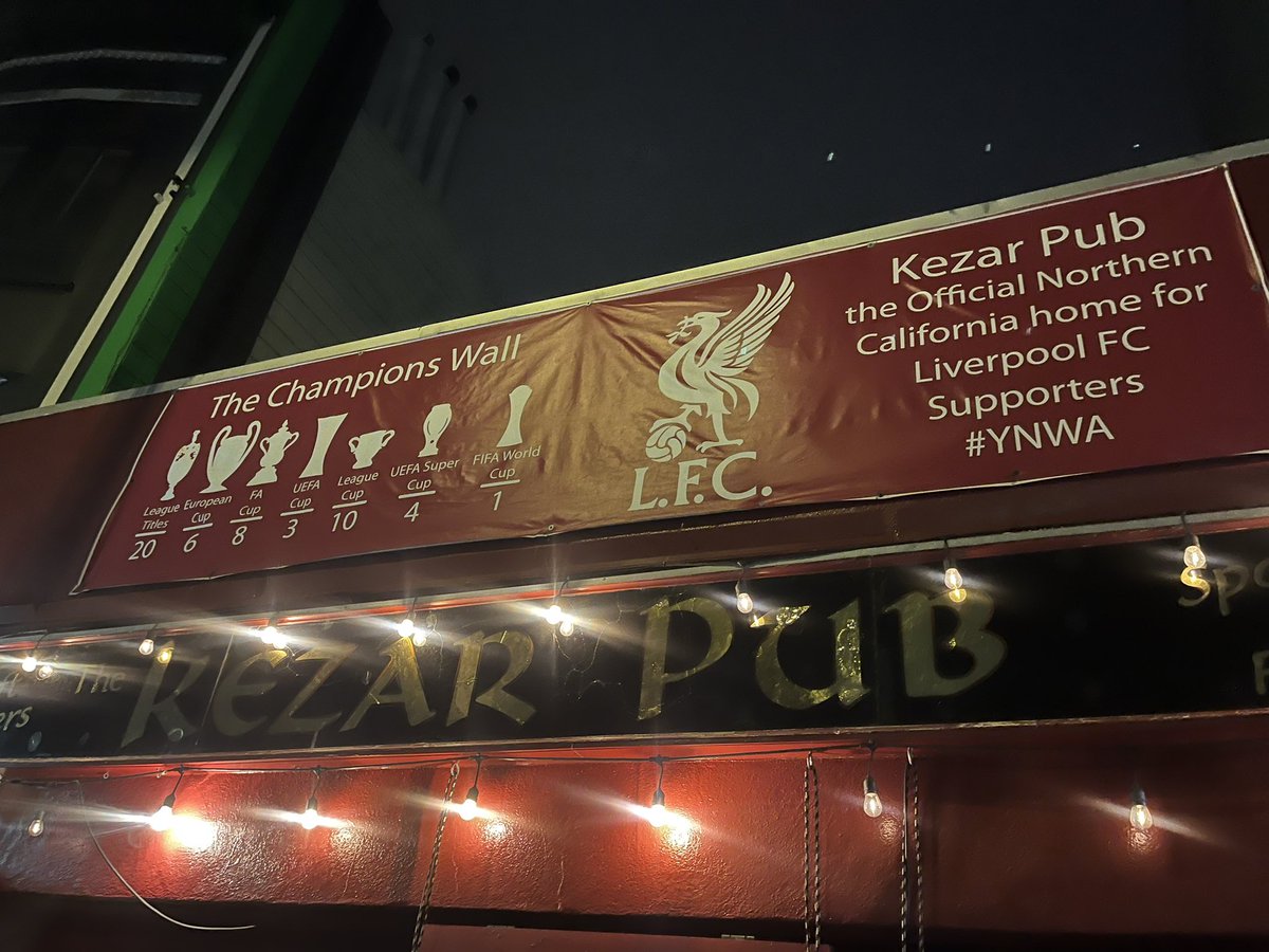 5:50am. Yawn. We love you, <a href="/kezarpub/">The Kezar Pub</a> ♥️ <a href="/LFC/">Liverpool FC</a> <a href="/LFCUSA/">Liverpool FC USA</a>