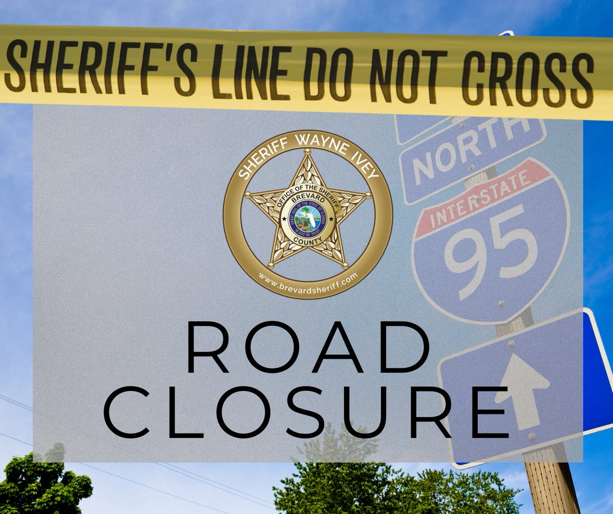 8:50am UPDATE: 
I-95 Northbound continues to remain shutdown just north of the Pineda Causeway due to a traffic crash with fatalities. 

Northbound traffic continues to be diverted off of the interstate at the Pineda Causeway. We will update when the road re-opens.
