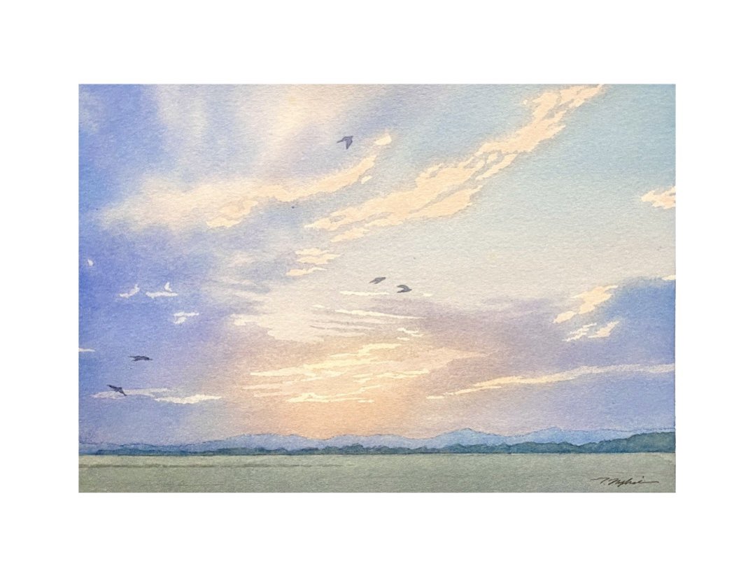 豊永 凌平｜Toyonaga Ryohei (@tr_watercolor) on Twitter photo 