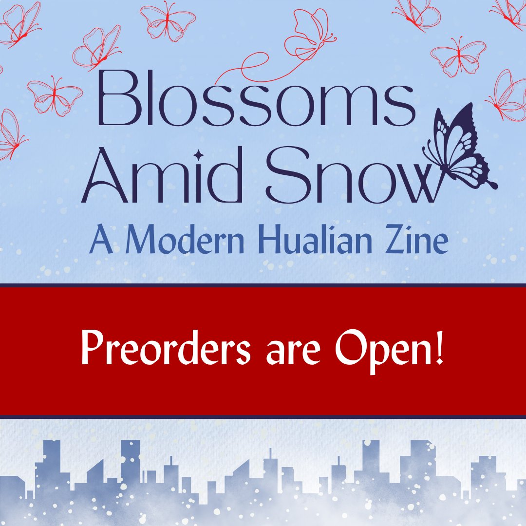 Blossoms Amidst Snow: a Modern Hualian zine tweet media