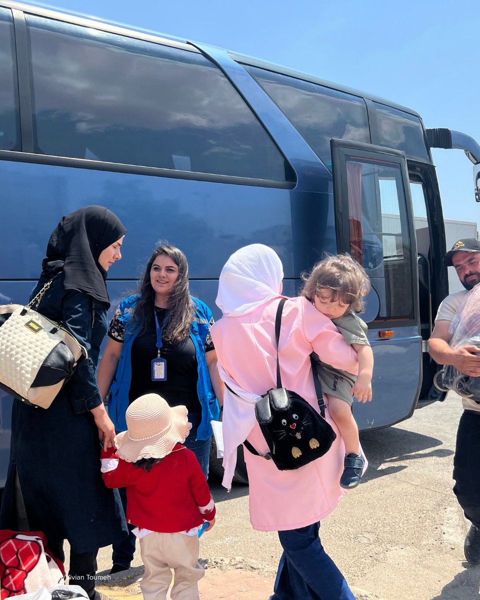 UNHCR, the UN Refugee Agency (@refugees) on Twitter photo For little Layla, arriving in Damascus marks a new beginning.
After years in Lebanon, she and her family returned to Syria with hopes of better days ahead. For little Layla, arriving in Damascus marks a new beginning.
After years in Lebanon, she and her family returned to Syria with hopes of better days ahead.