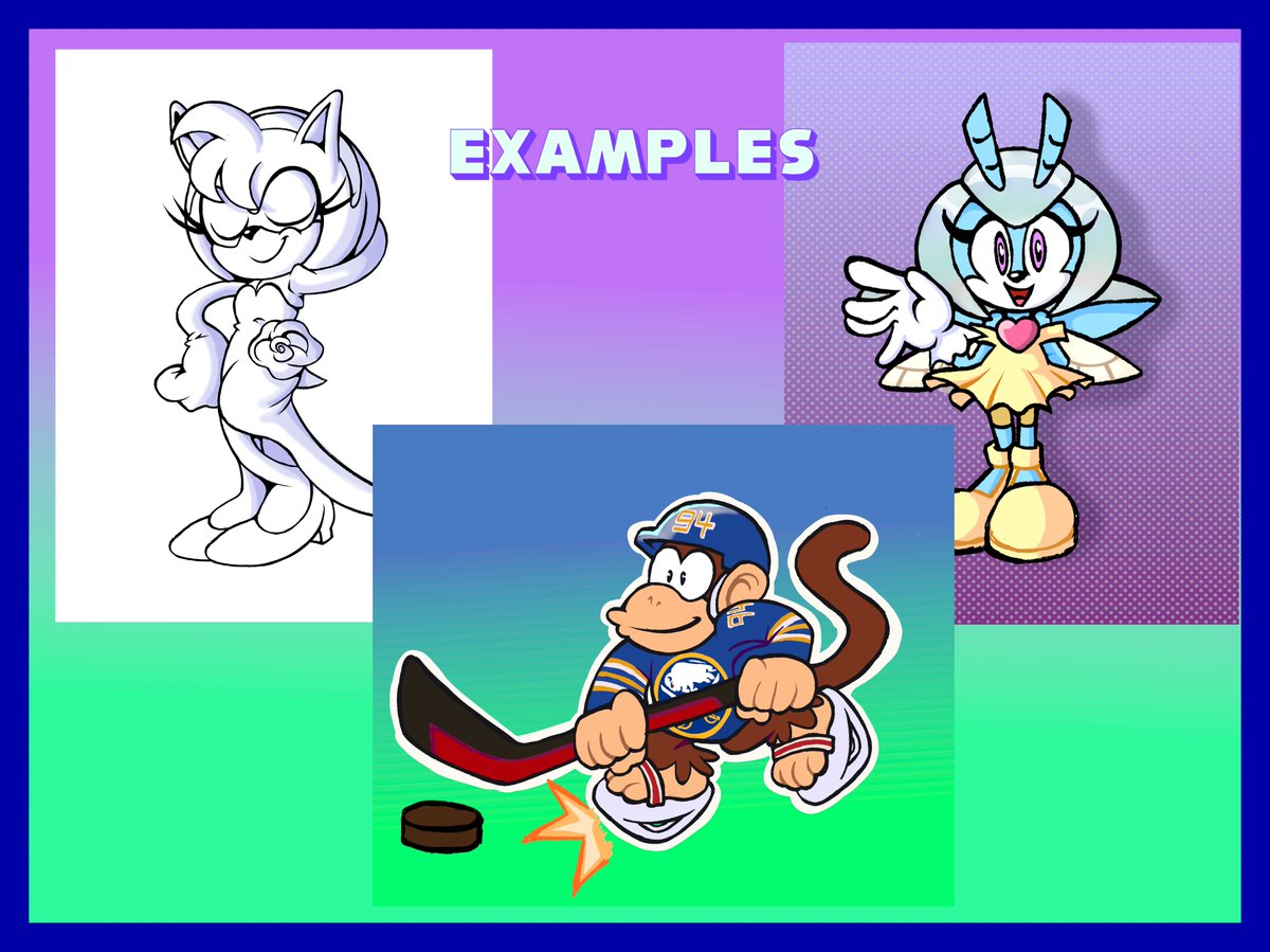 reopening commissions 

dm if interested going for 4 slots this time