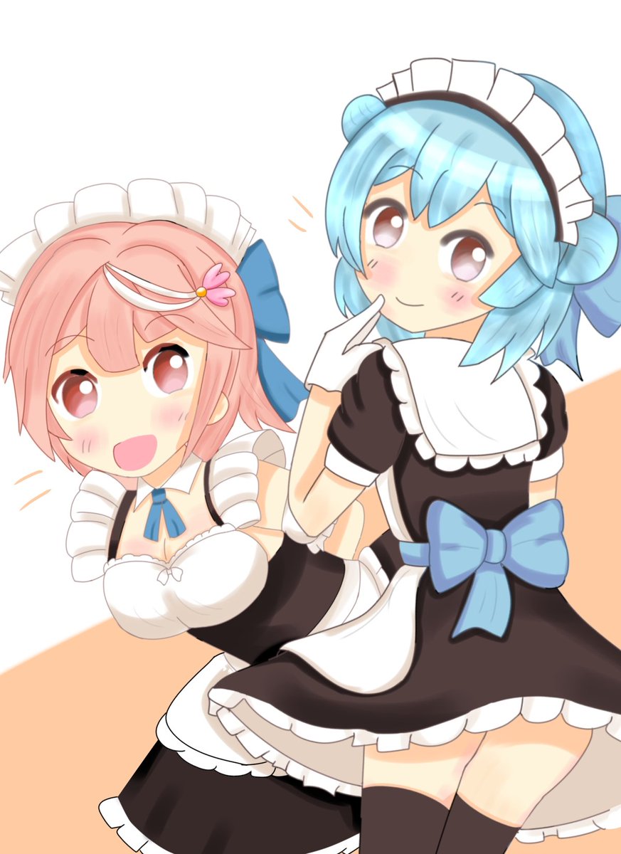 伊58(艦これ) 「メイドシリーズ、ラストは、サミュエル&ゴーヤ #艦これ」|水守＠みもりのイラスト