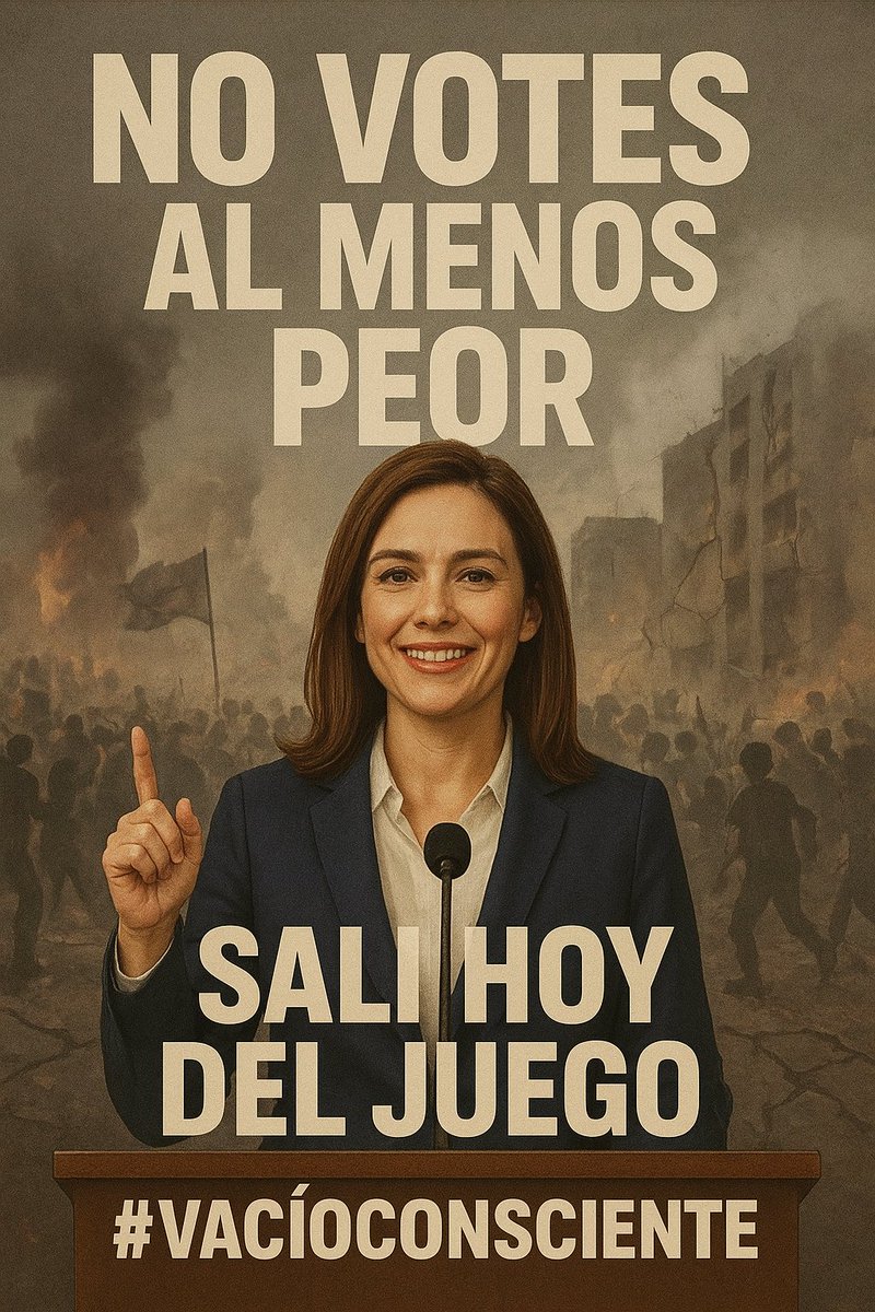 marcoslkd's tweet photo. #votar es el acto de #ficción más macabro de todos .. #yonovoto #vacíoconsciente https://t.co/a2Kkqftx7X