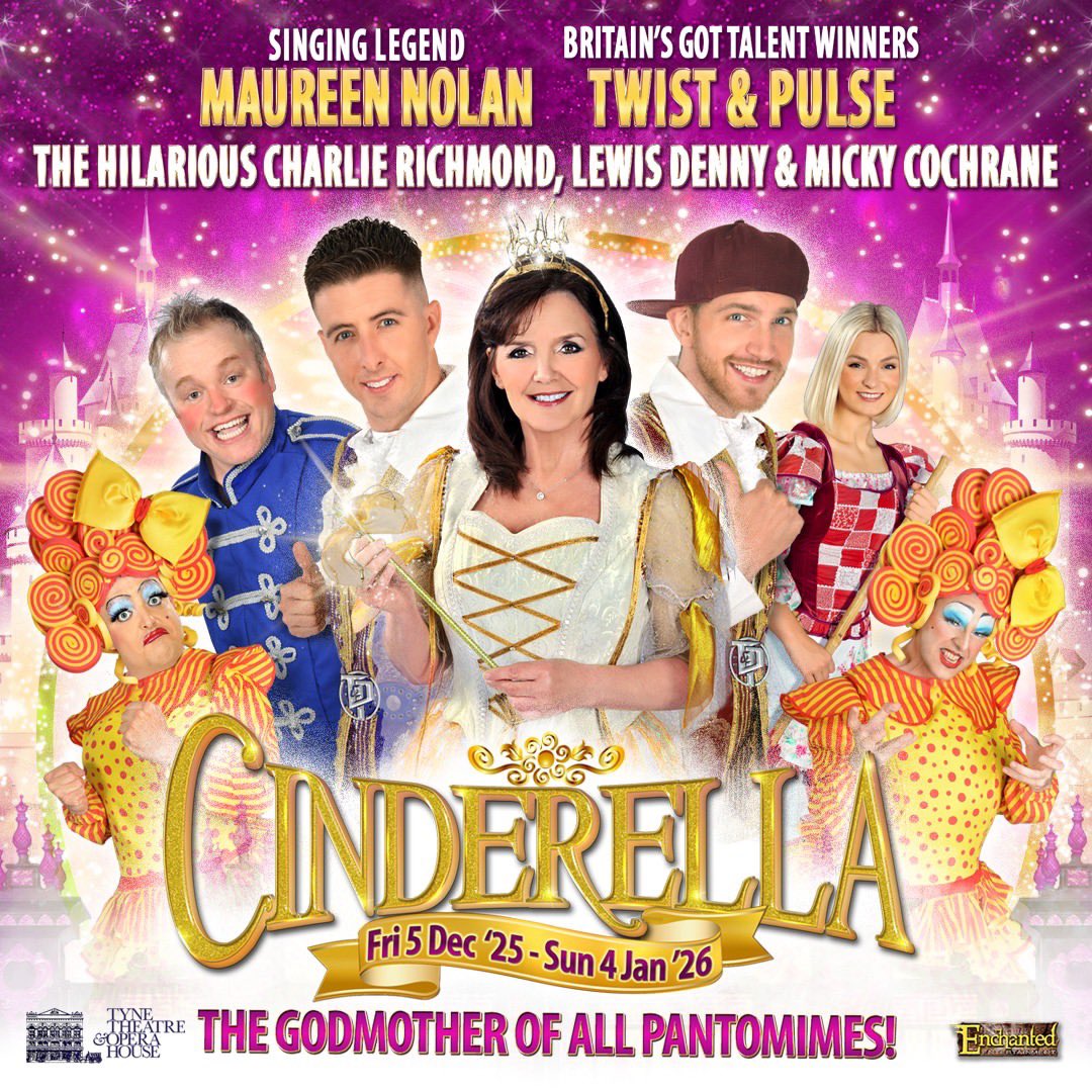 Our <a href="/MaureenNolan_/">Maureen Nolan</a> is returning to Pantoland, this Christmas - playing Fairy Godmother in Cinderella at <a href="/TyneOperaHouse/">Tyne Theatre & Opera House</a>! 

Tickets are selling fast, be sure to get yours at: tynetheatreandoperahouse.uk/whatson/cinder…