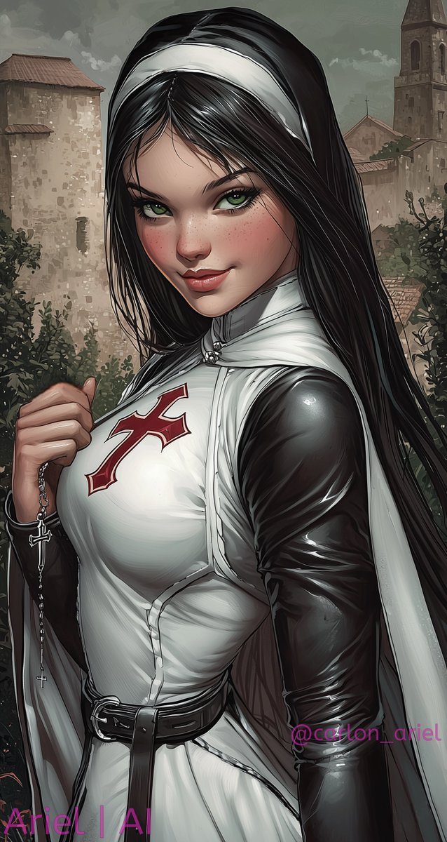 QT Happy Sunday Nunday!⛪️📿
QT ハッピーサンデーナンサン！🙏🛡️
#AIart #midjourney #Nunday #AIアート