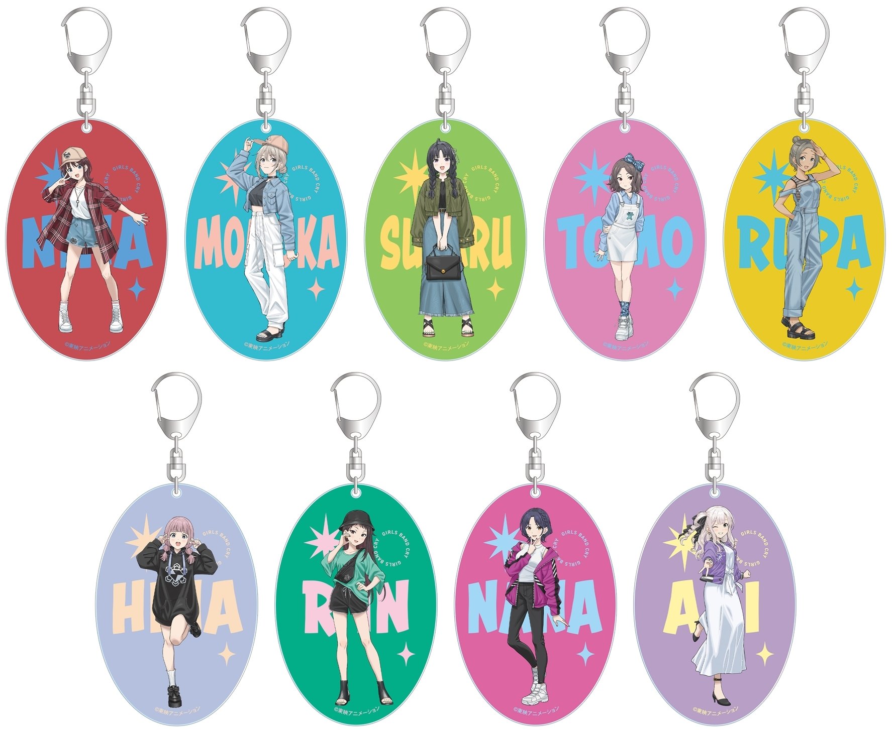 玲*唯様 未開封　ガールズバンドクライ 特典　アクリル　キーホルダー 玲*唯様 未開封 ガールズバンドクライ 特典 アクリル キーホルダー