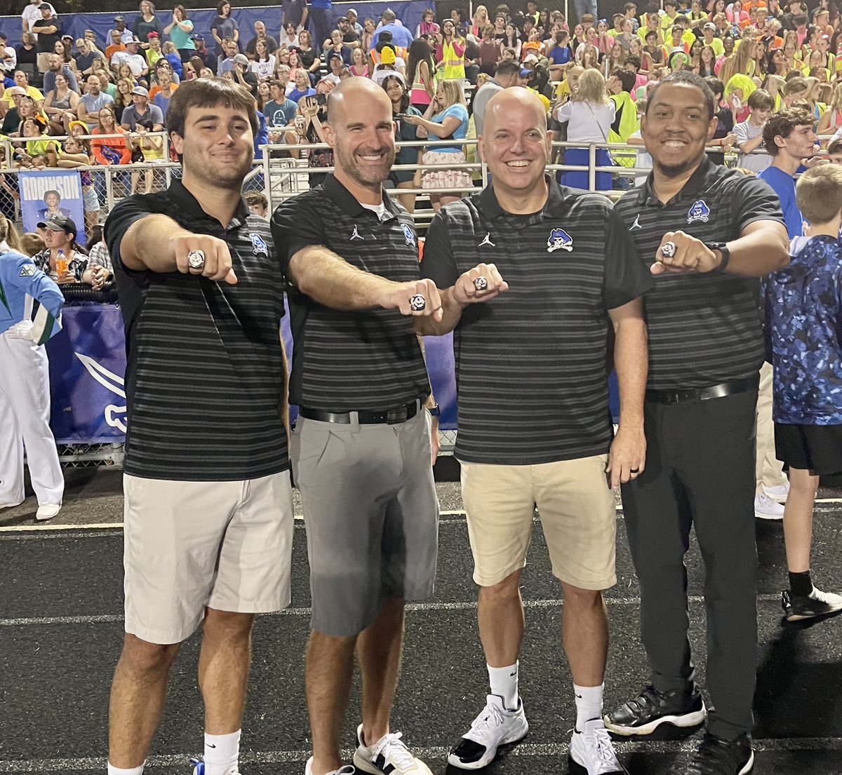 “Once a champion, always a champion”. The 2024-2025 season was one to remember for the Raiders. It provided a lot of memorable moments and culminated Friday night with the receiving of the State Championship Rings! #weare