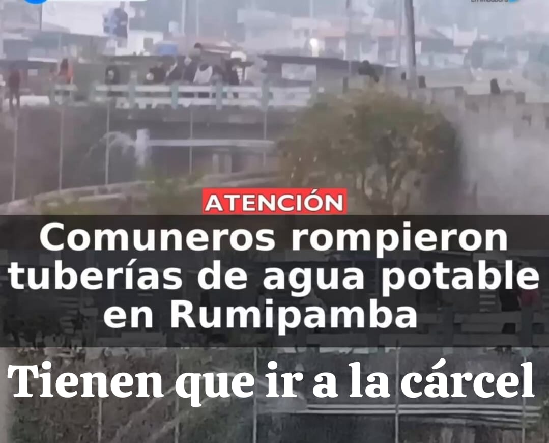 Cruzaron la línea roja de la tolerancia. Los indígenas no tienen compasión con el pueblo, más que demostrado. Negarle el agua a una comunidad no tiene perdón ni olvido.