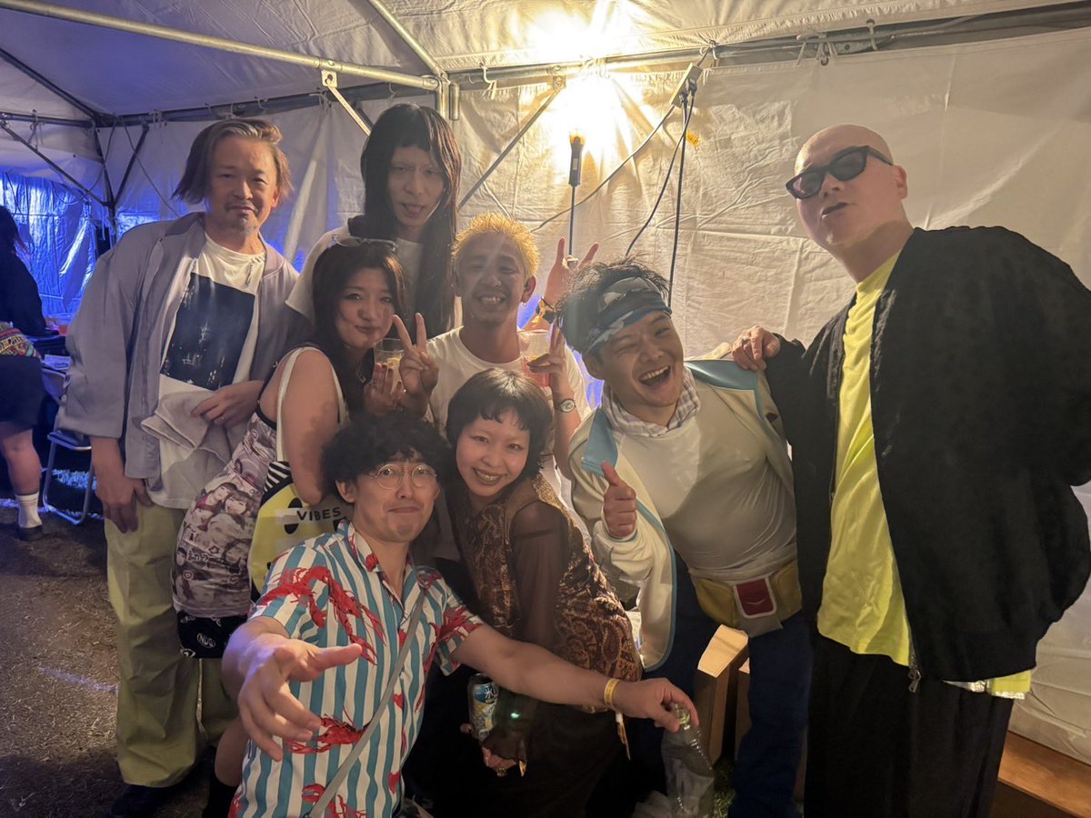 mikaitaku_mory's tweet image. NATURE DANGER GANG 5年ぶりの出演ありがとうございました🔥りんご音楽祭、最高〜！