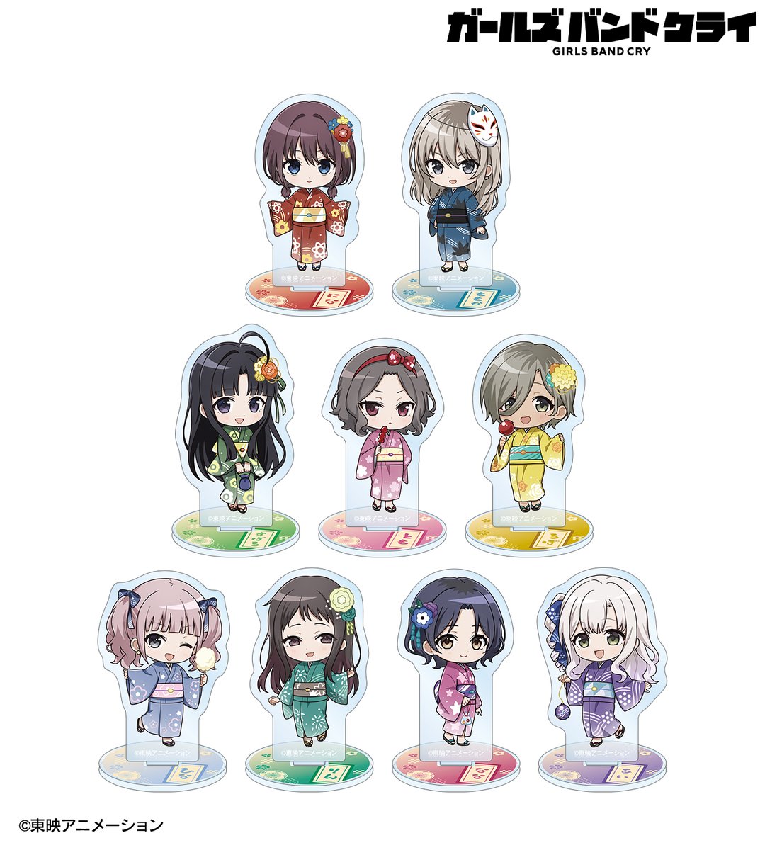 ガールズバンドクライ カラオケの鉄人 缶バッジ 私服ver 全18種 店舗特典付 ガールズバンドクライ カラオケの鉄人 缶バッジ 私服ver 全18種