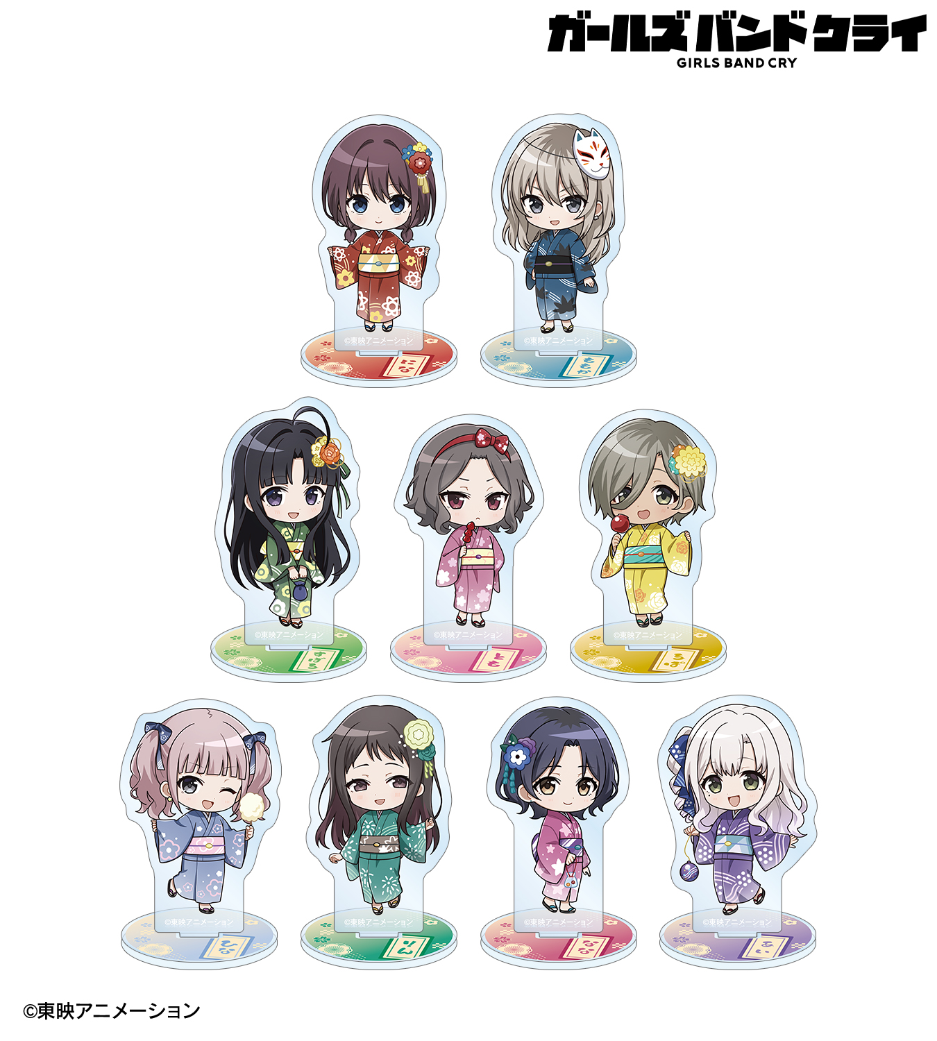 aimi0301【ガールズバンドクライ】お楽しみアクリル板✴︎上海ポップア aimi0301【ガールズバンドクライ】お楽しみアクリル板✴︎上海