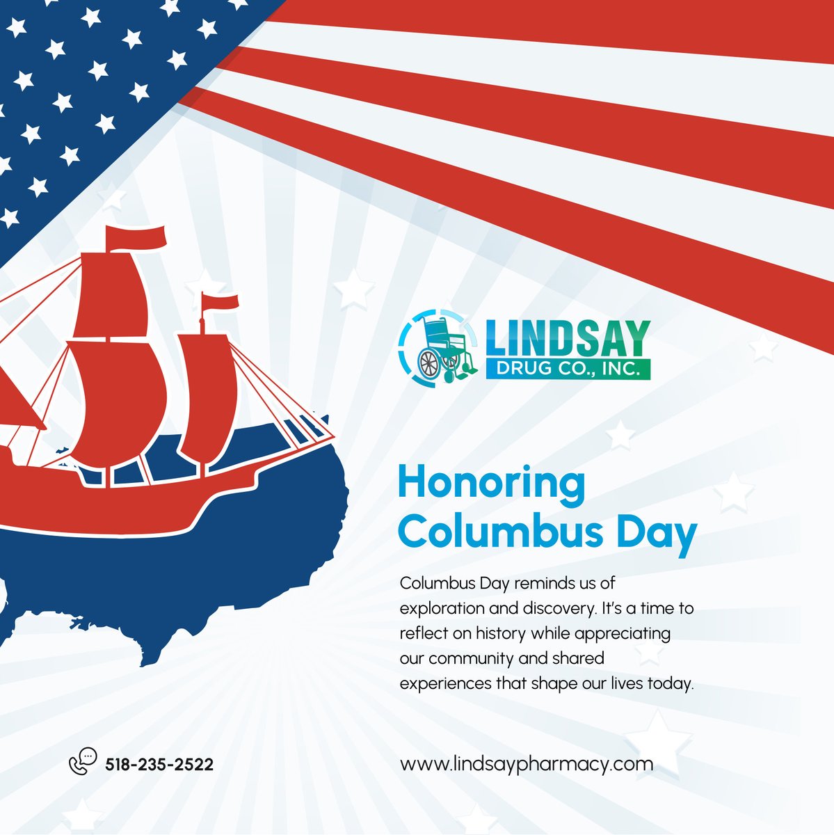 DrugLindsay's tweet image. 🗺️✨ Columbus Day is an opportunity to reflect on history and celebrate our communities. Take a moment to honor discovery and shared experiences with those around you. 

#ColumbusDay #ExplorationDay #HeritageDay #DiscoverHistory #CommunityCelebration