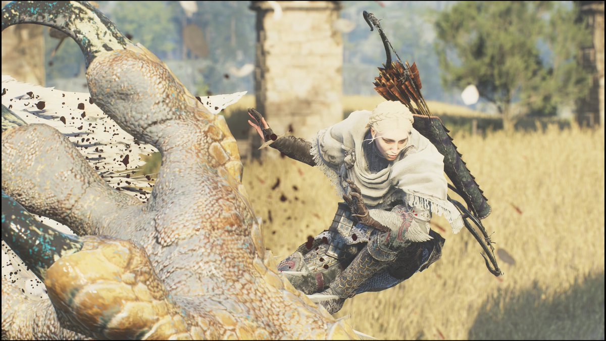 ophelia0225's tweet image. にれさん（@Elm_DD2 ）のLilyちゃん
初っ端から宿場町まで同行して貰いました
凛々しい美人さん
ありがとうございました😌
#DD2 #ドラゴンズドグマ2
#ophelia_sp