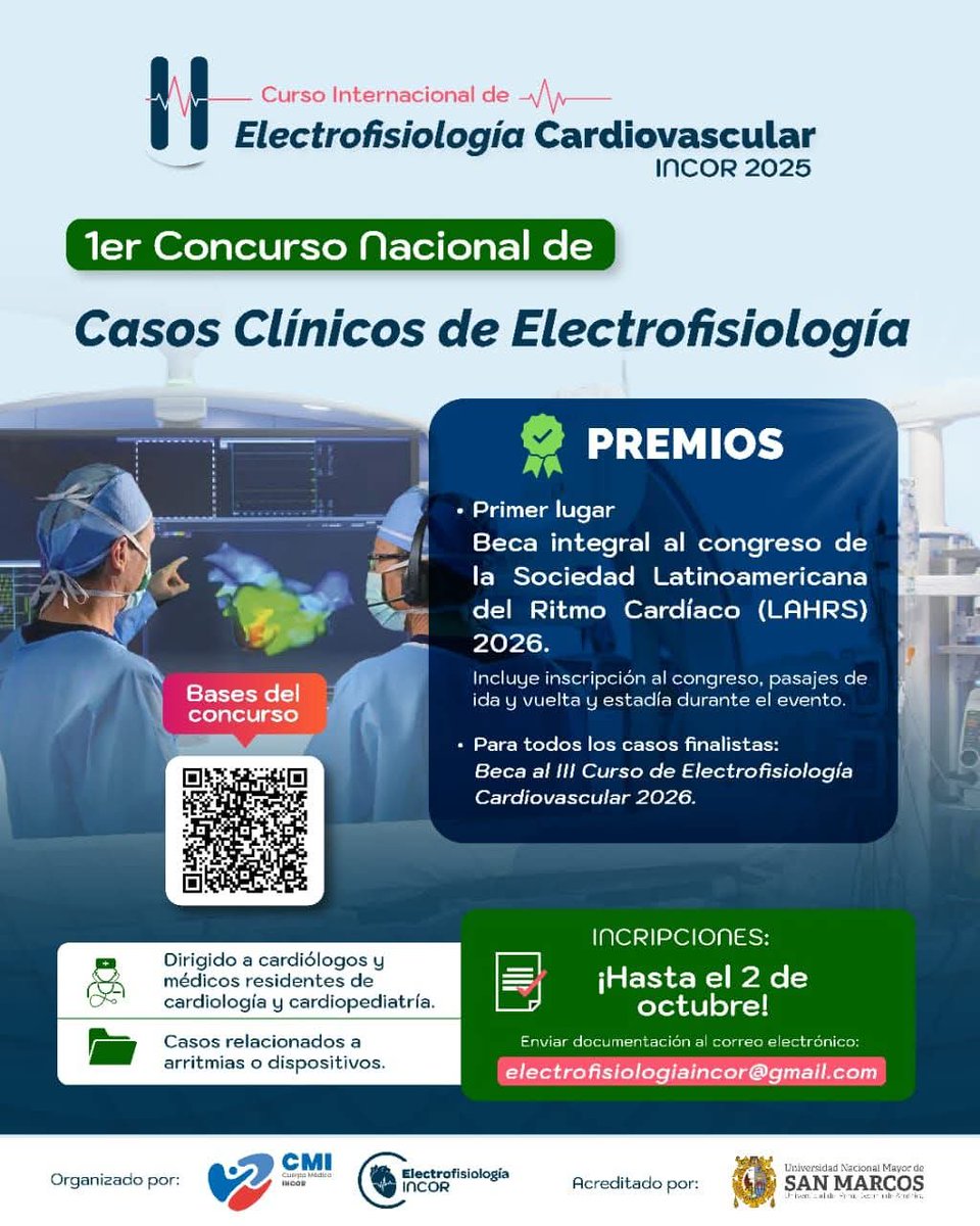 ELECTROFISIOLOGÍA INCOR tweet media