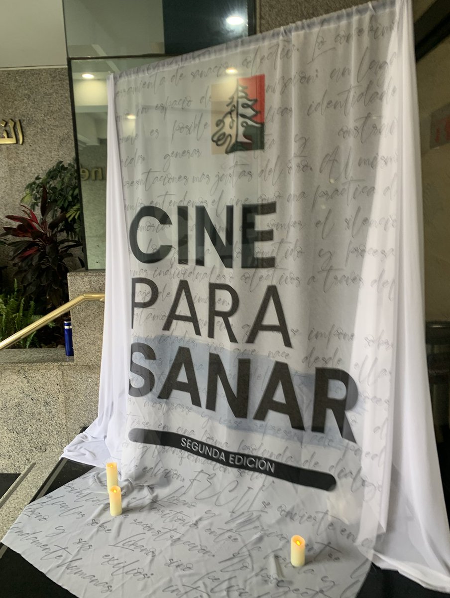 AssadCarlos_'s tweet photo. 🎦🎞️Hoy en la conferencia: Libaneses en el cine mexicano, dentro de las actividades de la segunda edición del Festival de Cine Libanes México en el @CENTROLIBANESAC https://t.co/PNYAZLnpwy
