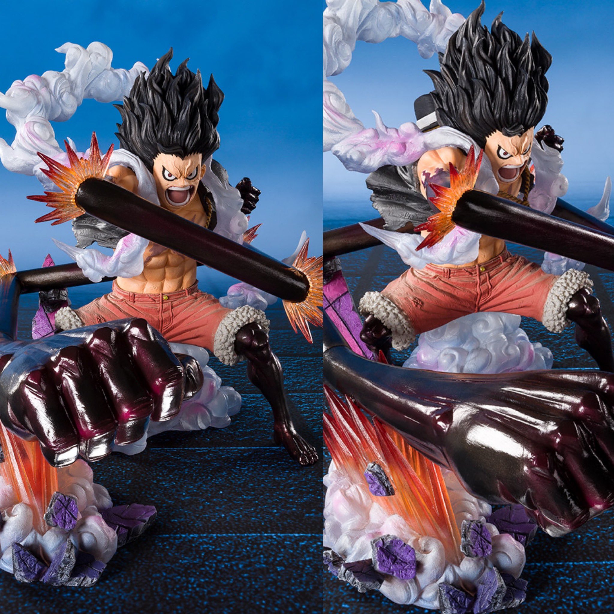 新品未開封　ワンピースフィギュアーツzero ルフィ　ギア4 スネイクマン・王蛇 フィギュアーツZERO モンキー・D・ルフィ ギア4 -スネイクマン