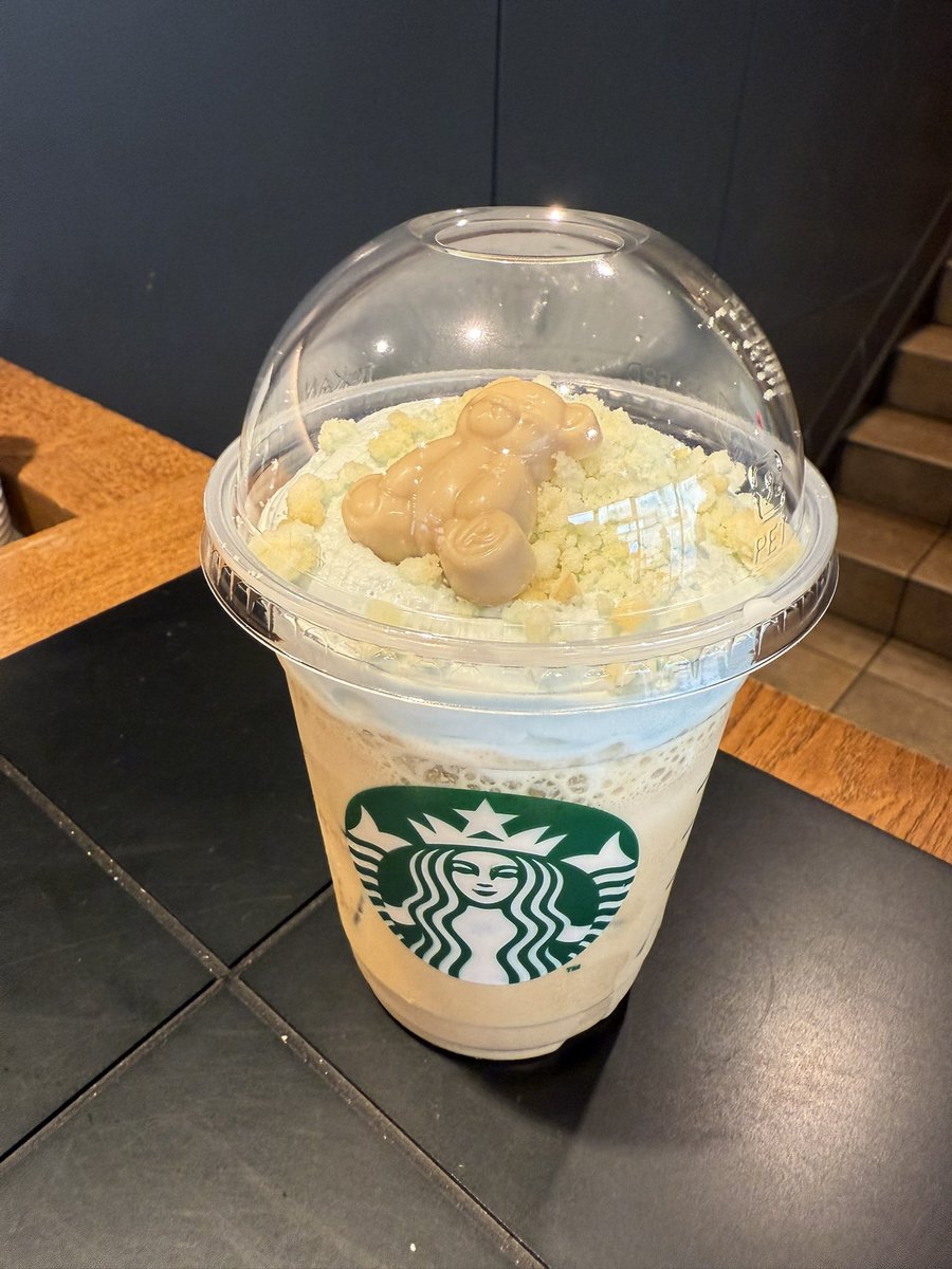 ベアがめちゃ可愛かった💕
 #ピケモコブーケandティーラテ