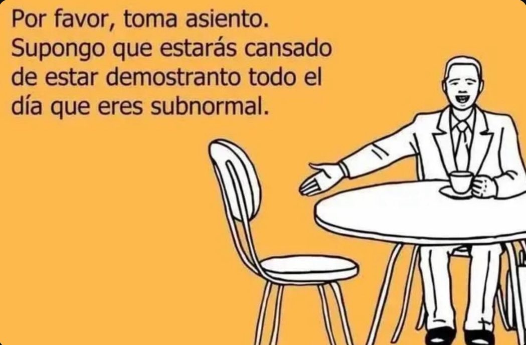 gaellycian's tweet photo. así se balbucea concubina…… te vaaaaaaasss😂😂😂😂😂😂🫵🏻de🧠 cero de☠️7291. https://t.co/mI5212rMvd