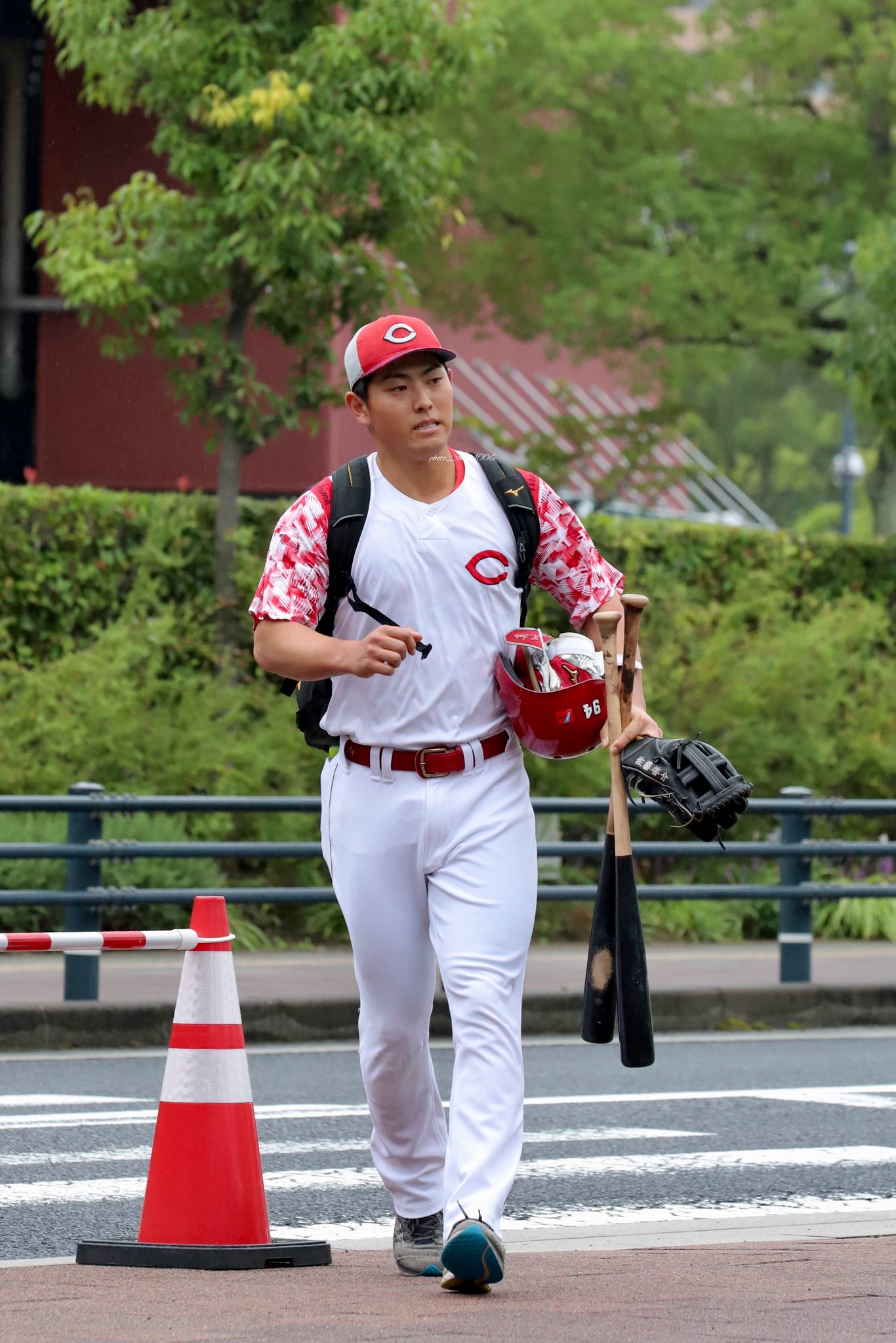 広島カープ　ユニフォーム　佐藤啓介　Oサイズ 広島カープ ユニフォーム 佐藤啓介 Oサイズ プロ仕様