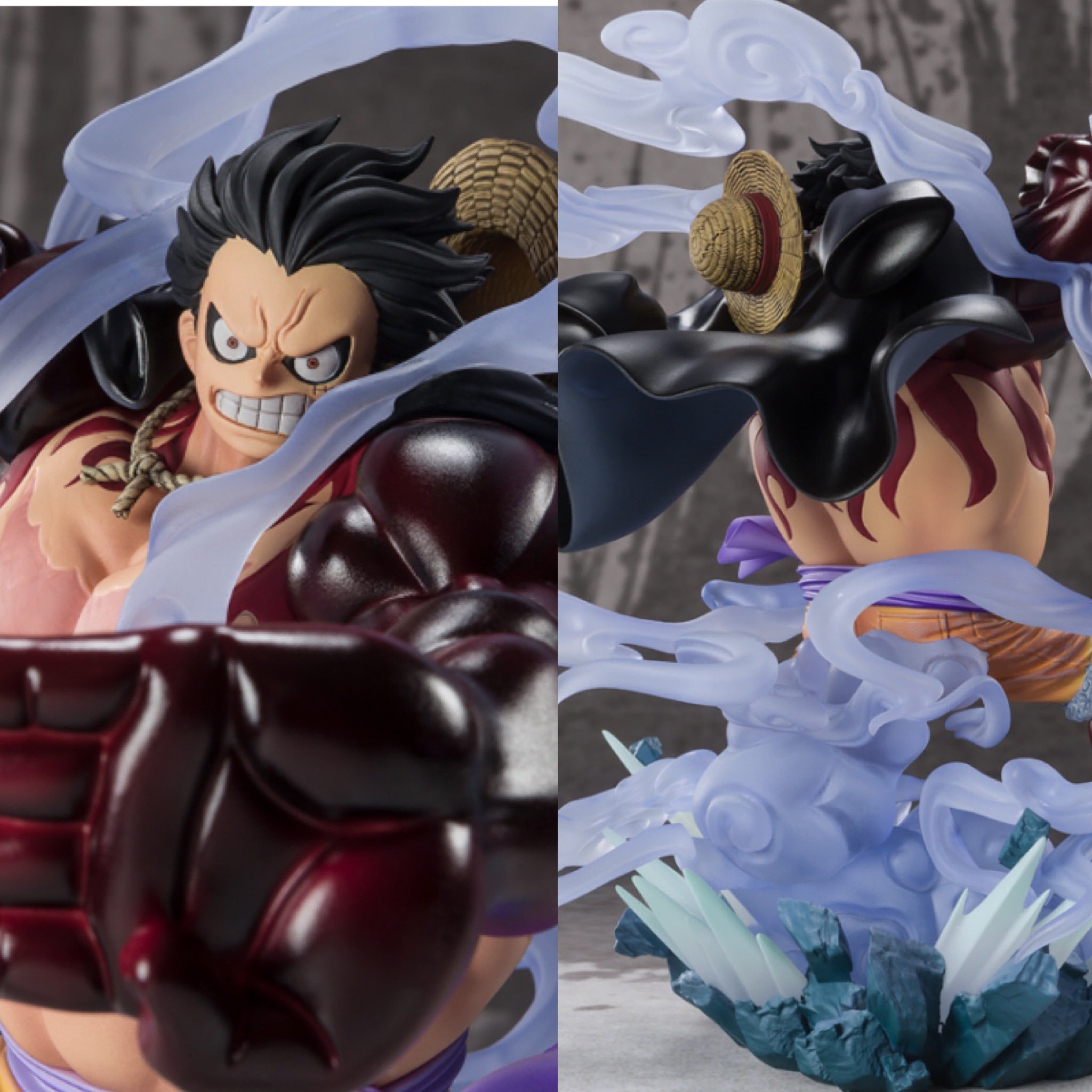 フィギュアーツZERO モンキー・D・ルフィ ギア４三船長 鬼ヶ島怪物決戦 フィギュアーツZERO [超激戦] モンキー・D・ルフィ -ギア4 三